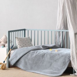 Κουβέρτα Βρεφική Notte 22 Grey Kentia GREY