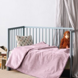Κουβέρτα Βρεφική Notte 2618 Salmon Pink Kentia SALMON