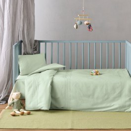 Παπλωματοθήκη Βρεφική Whisper 10 (Σετ 2τμχ) Mint Green Kentia MINT
