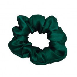 Λαστιχάκι Μαλλιών Silk Scrunchie 02 12cm Emerald Kentia EMERALD