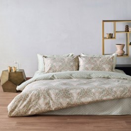Μαξιλαροθήκες Cressida 21 (Σετ 2τμχ) Light Green-Dusty Pink Kentia GREEN-PINK