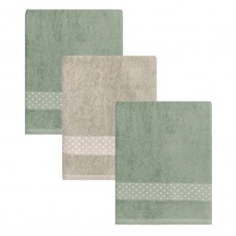 Towels Manuel 10 (Set 3pcs) Green Kentia GREEN