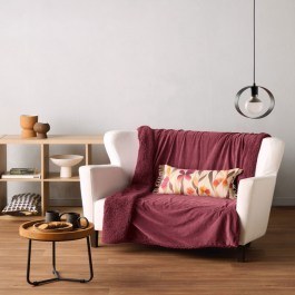 Κουβέρτα Καναπέ Sutton 05 Wine Kentia WINE