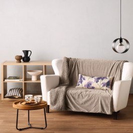 Κουβέρτα Καναπέ Sutton 26 Taupe Kentia TAUPE