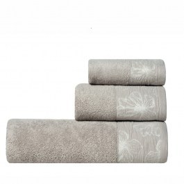 Πετσέτες Belagio 22 (Σετ 3τμχ) Grey Kentia GREY