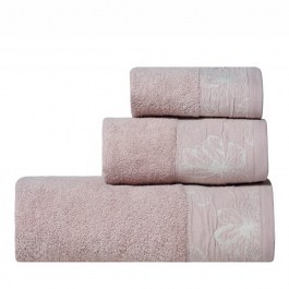 Πετσέτες Belagio 35 (Σετ 3τμχ) Pink Kentia PINK