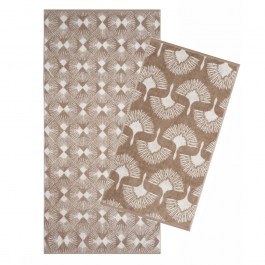 Towels Kavan 26 (Set 2pcs) Beige-Ecru Kentia BEIGE-ECRU