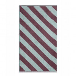 Πετσέτα Listra 14 Ριγέ Pink-Light Green Kentia GREEN-PINK
