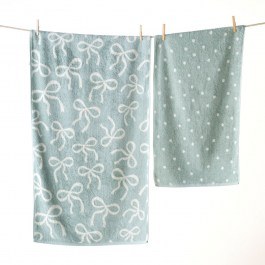 Towels Nastrino 10 (Set 2pcs) Veraman-White Kentia VERAMAN-WHITE