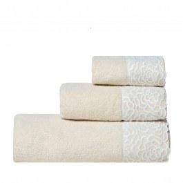 Πετσέτες Starlight 26 (Σετ 3τμχ) Beige Kentia BEIGE