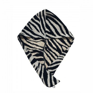 Towel Zulu Ecru-Black Kentia