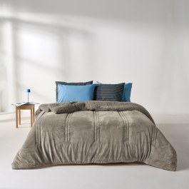 Blanket Comforter Notturno 2602 Taupe Kentia TAUPE