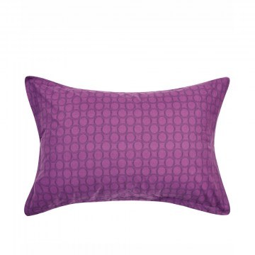 Pillowcases Chaos A (Set of 2) Mauve Kentia