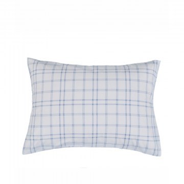 Pillowcases Jinu 16A (Set of 2) Light Blue-White Kentia