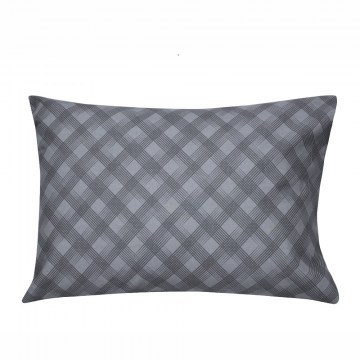Pillowcases Karavagio 30A (Set of 2) Anthracite-Light Grey Kentia
