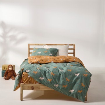 Kids Comforter Asmara Green-Beige Kentia