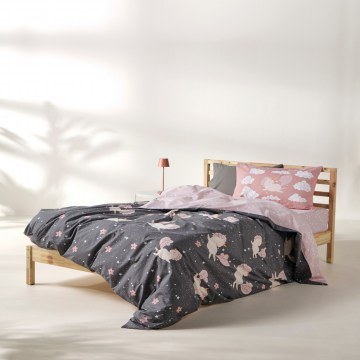 Kids Comforter Nagoya Grey-Pink Kentia