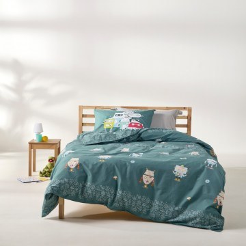 Kids Comforter Stevie Green-Multi Kentia