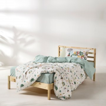 Kids Bed Sheets Marlon (Set of 3) Green-Multi Kentia