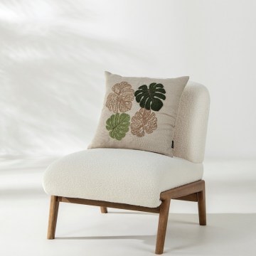 Μαξιλάρι Διακοσμητικό (Με Γέμιση) London 262 Beige-Green Kentia