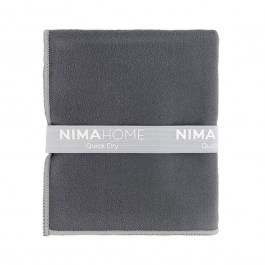 Πετσέτα Γυμναστηρίου Riva Dark Grey Nima DARK GREY