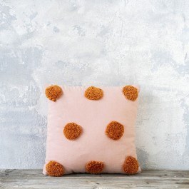 Μαξιλάρι Διακοσμητικό (Με Γέμιση) Borla Pink Nima PINK