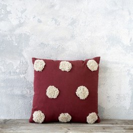 Μαξιλάρι Διακοσμητικό (Με Γέμιση) Borla Wine Red Nima WINE