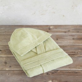 Bathrobe Zen Hooded Khaki Nima Khaki