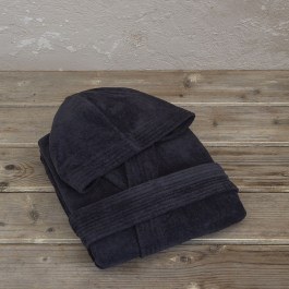 Bathrobe Zen Total Black Nima BLACK