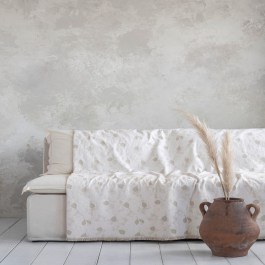 Throw Tullio Ivory Nima Ivory