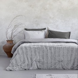 Κουβερτοπάπλωμα Velure Light Grey Nima LIGHT GREY