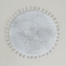 Bath Mat Fuzzy Grey Nima GREY