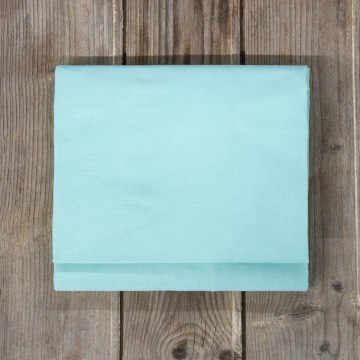 Bed Sheet Unicolors Light Aqua Nima