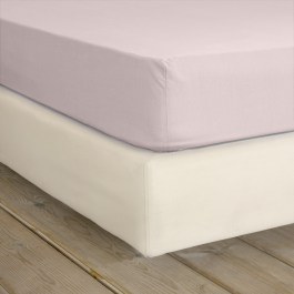 Bed Sheet Superior Satin Fitted Smoked Rose Nima ROSE