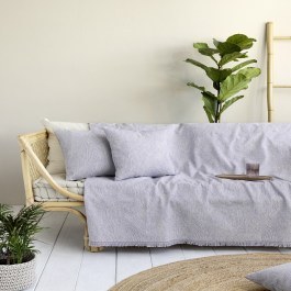 Throw Waves Mint Lilac Nima LILAC