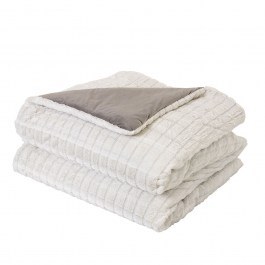 Blanket-Duvet Weave Cream Nima CREAM