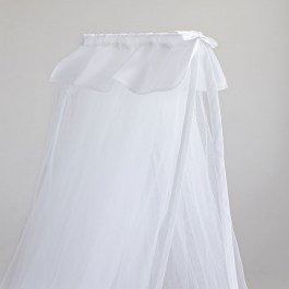 Κουνουπιέρα Κούνιας Nappy 240x600 Snow White Nima WHITE