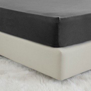 Bed Sheet Tender Fitted Black Nima