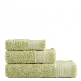 Πετσέτες Plush (Σετ 3τμχ) Olive Green Nima OLIVE