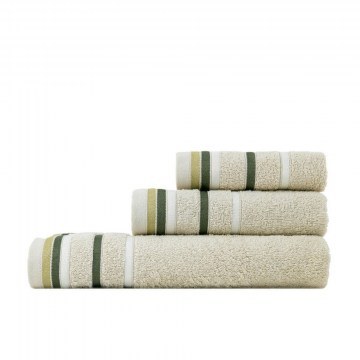 Πετσέτες Embrace (Σετ 3τμχ) Beige Nima