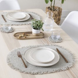 Placemats Artisan Grey Nima GREY