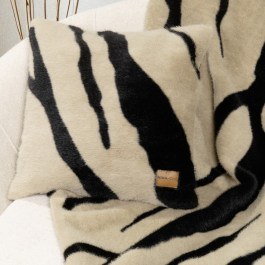 Μαξιλαροθήκη Διακοσμητική Sebra Beige Nima BEIGE