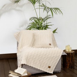 Κουβέρτα Καναπέ Savara Light Beige Nima LIGHT BEIGE