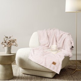 Blanket Sofa Serenus Nude Pink Nima NUDE