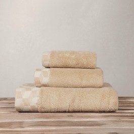 Towel Luxe Mustard Beige Nima BEIGE