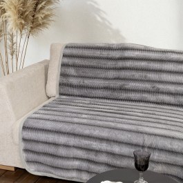 Throw Anti-Slip Lunetta Light Grey Nima LIGHT GREY