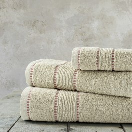 Πετσέτες Pivot (Σετ 3τμχ) Beige Nima BEIGE