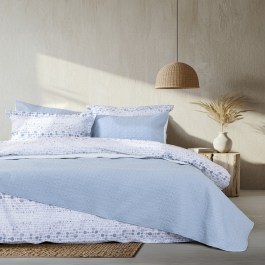 Bedspread Orion Sky Blue-Light Blue Nima SKY BLUE