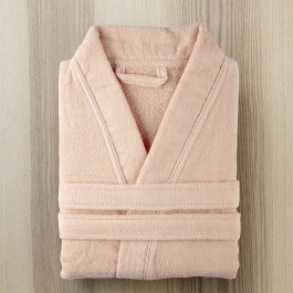 Bathrobe Kimono With 3/4 Sleeve Nido Coral Nima CORAL