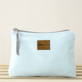 Beach Toiletry Bag Riva 25x17 Aqua-Grey Nima AQUA-GREY